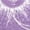 Purple, variant on Women's Celestial Sun And Moon Face Graphic V-Neck Dolman Short Sleeve Casual Mystical Boho Loose Summer T-Shirt