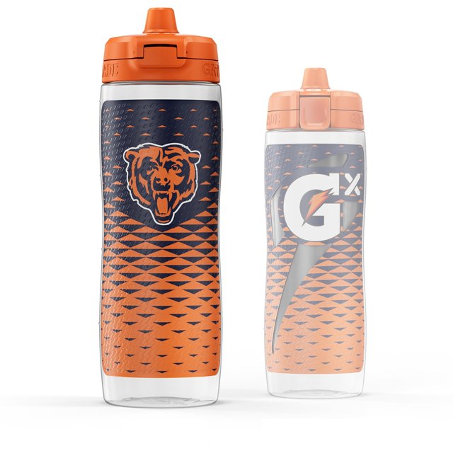 Botella Squeeze Gatorade Gx NFL de 900 ml, antideslizante, con hidratación