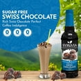 thumbnail image 5 of Syruvia Swiss Chocolate Sugar Free Coffee Syrup No-Calorie Coffee Sauce for Coffee, Lattes, Shakes, Smoothies, Desserts, 25.4 Fl. Oz, 5 of 7