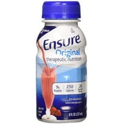 Ensure Oral Supplement Original Therapeutic Nutrition Strawberry 8 oz Bottle Ready to Use - 1 ea