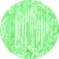 thumbnail image 1 of Ahgly Company Indoor Round Persian Emerald Green Traditional Area Rugs, 8' Round, 1 of 4