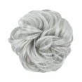 thumbnail image 1 of 1*Perruque Bradem Offre Liquidation, Extensions de Cheveux Beignets Chignons Postiche Synthétique Queue de Cheval Chouchous pour Femmes, Perruque Blanche, Pull Toupie, 1 of 4