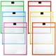 thumbnail image 1 of 6 protectores de hojas transparentes, fundas de papel para hojas sueltas, bolsas protectoras para archivos (color aleatorio), 1 of 8
