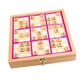 thumbnail image 4 of Tablero de juego de sudoku de madera, juego de escritorio, rompecabezas educativo, pensamiento numérico rosa, 4 of 9