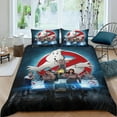 thumbnail image 2 of Ghostbusters Themed Bed Sheet Set Three Piece Set 53x79 In ches Comfortable And Skin Friendly Unique Design Creating A Star Studded Night Home Decor Gifts For Family Friends fans, 2 of 6