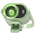 thumbnail image 2 of 2026 Car Clip on Air Conditioner Fan with Led Display, Portable Mini Cooling System for Auto Vehicle, Usb Rechargeable Battery Powered Gadget, 360° Rotation Adjustable 4 Speed Clip Fan (Green), 2 of 5