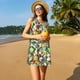 thumbnail image 3 of Balery Vegan1 Vestidos de verano para mujer con estampado: vestido holgado sin mangas, vestido playero informal y cómodo para días calurosos., 3 of 7