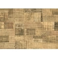 thumbnail image 1 of Ahgly Company Indoor Rectangle Patchwork Brown Transitional Area Rugs, 2' x 4', 1 of 4