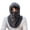 Dark Gray, variant on Winter Cycling Face Guard Neck Gaiter Breathable Thick Warm Windproof Outdoor Skiing Motorcycle Bandana Balaclava Hat Neck Scarf Face Shield