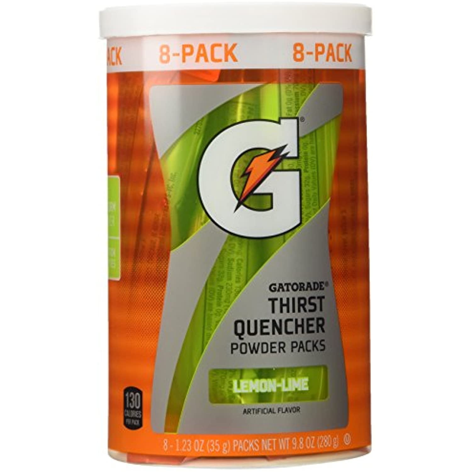 Gatorade Thirst Quencher Powder Packet G Lemon Lime (8 Per Pack