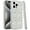 Green Floral, variant on For Apple iPhone 16 Plus (6.7") Floral Pattern Design Cute Clear Hybrid Compatible with Magsafe Double Layer Soft TPU Hard PC Cover ,Xpm Phone Case [ Off-White Floral ]