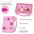 thumbnail image 6 of ELEHOLD Kids Case for Walmart Onn. 7 Inch Gen4 2024 EVA Foam Cute Cartoon Case with Built-in Kickstand Shockproof Handle Stand Cover,Pink, 6 of 7
