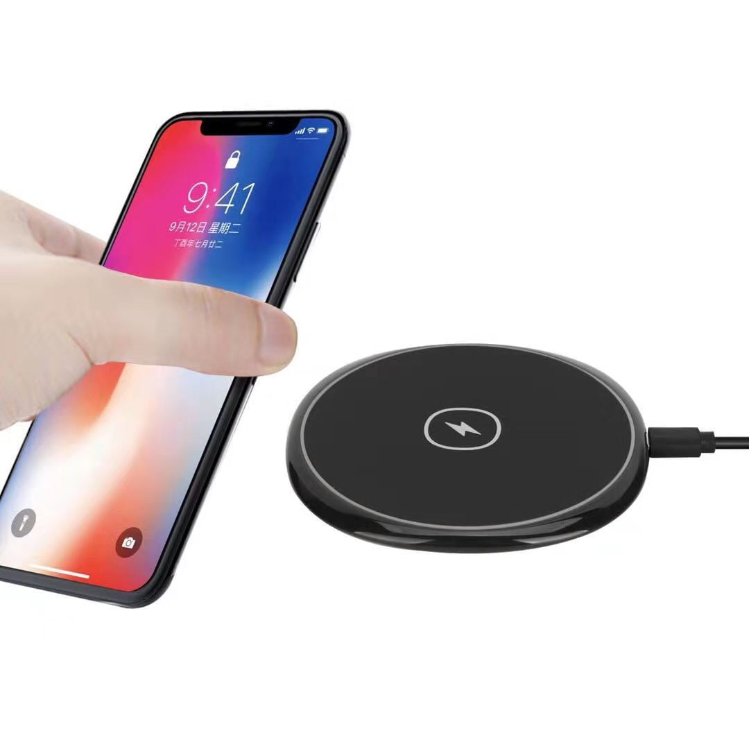Wireless Charger Compatible With iPhone 11/12/13/14 Plus, Pro, Pro Max, Mini - Fast 7.5W and 10W Charging Pad Slim