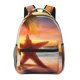 thumbnail image 1 of Balery Starfish Sunset Sea Beach Mochila Escolar Impresa, Mochila Ligera para Viajes Casual, Mochila Duradera y Cómoda Multifuncional, Mochila para Laptop-One Size, 1 of 5