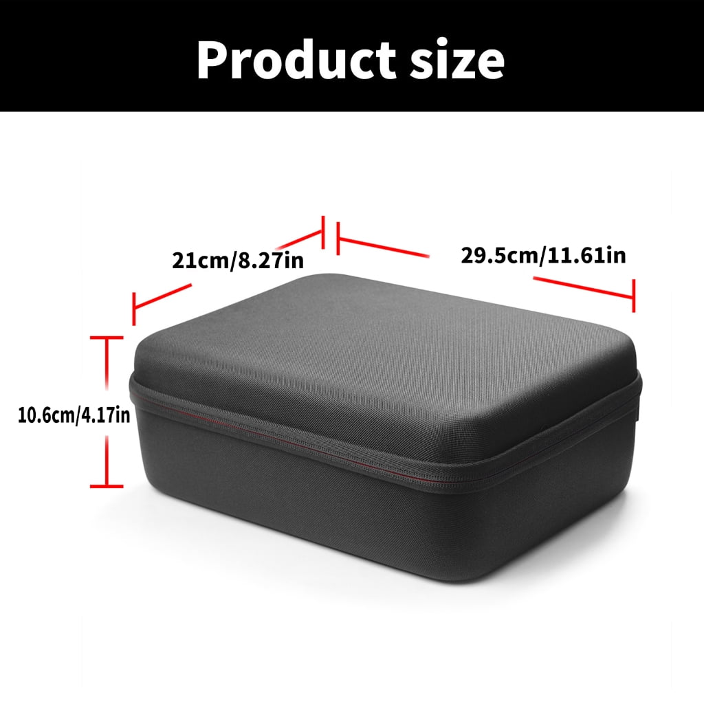 JZROCKER Hair Dryer Carry Case Shock Absorbent Easy Carrying Travel Accessory for HD16