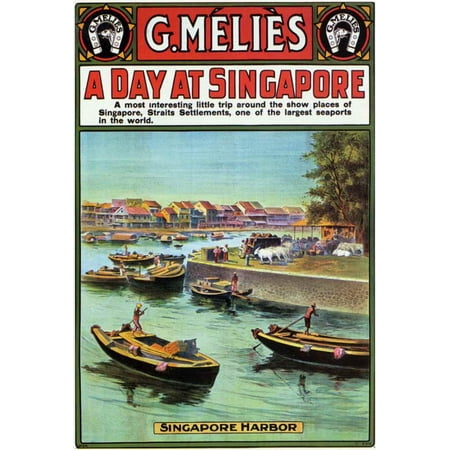 A Day at Singapore POSTER (27x40) (1913)