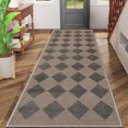 thumbnail image 2 of Hallway Runner Rug 2'x6' Washable Area Rugs Non Slip Laundry Rug Runner Floor Carpet Runners for Hallways Entryway Laundry Room Kitchen, 2 of 11