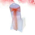 thumbnail image 1 of unbranded 10Ud Cubresilla Con De Organza Para En Bodas Y Celebraciones, 1 of 8