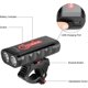 thumbnail image 2 of Luz para bicicleta, potente 2400 lúmenes, 4400 mah, luz delantera para bicicleta, lámpara LED recargable por USB, 4 modos de luz, resistente al agua Ip65 para acampar,, 2 of 5