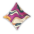 thumbnail image 2 of Abstract Flow Art Throw Pillow Covers 20x20 Inch 2 Packs Decorative Square for Living Room Couch Bed Sofa, 2 of 6