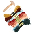 thumbnail image 2 of 1 Set Wooden Mushroom Needle Sewing Thread Tool Small Mushroom Patching Tool, 2 of 6