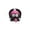 F, variant on 2 Pack Car Headrest Covers, 24×26cm Funny Cartoon Print Polyester Headrest Protector - Style 1