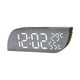 thumbnail image 2 of Reloj despertador digital Reloj de noche Modo de repetición Pantalla de temperatura de 12/24 h para Numeros blancos, 2 of 9
