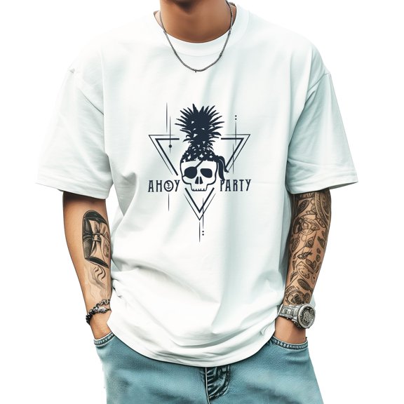 Graphic Tees for Men Summer New Print Casual Tee Fashion Trend Sports Shirt Select