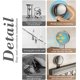 thumbnail image 5 of Estante para cucharas y palas de cocina con ventosa, gancho para colgar sin costuras, marco de metal, adhesivo fuerte, para dormitorio, resistente, diseño plegable, 2 niveles, organizador de, 5 of 9