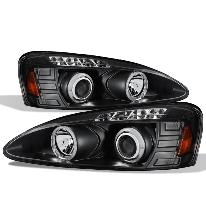 Black Halo Projector LED Headlights 