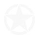 thumbnail image 1 of Pegatina para el cuerpo del coche con forma de estrella, pegatina para el estilo de coche con puerta de parachoques de ventana automática, marrón Feliz Sencillez, 1 of 5