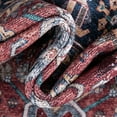 thumbnail image 4 of Unique Loom Yara Collection Area Rug - Sunil (2' 7" x 10' Runner Rust Red/Ivory), 4 of 7