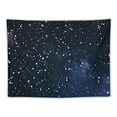thumbnail image 5 of Shiartex  Night Sky Stars Tapestry Wall Hanging Starry Dark Blue Galaxy Universe Tapestries Space Room Wall Art TapestriesKids Adults for Bedroom Living Room Dorm 40x30inch, 5 of 6