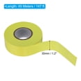 thumbnail image 2 of Uxcell Flagging Tape 1.2"x148' 3Pcs Non-Adhesive Neon Marking Tape Yellow, 2 of 4