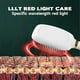 thumbnail image 4 of Red Light Hair Growth Comb, Scalp Massage Hairbrush White, 4 of 5