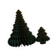 thumbnail image 1 of 2 figuras de papel para árbol de Navidad, decoración navideña para bodas. Verde, 1 of 9