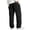 AR21_Black, variant on Resicozy Mens Corduroy Pants Wide Leg Elastic Waist Sweatpants Casual Baggy Vintage Work Trousers with Pocket Blue L