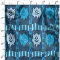 thumbnail image 2 of Soimoi Blue Fabric - By the Yard - 56 Inch Wide - Ikat Fabric - Elegant and Traditional Patterns for Stylish Creations Printed Fabric, 2 of 6