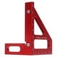 thumbnail image 1 of Regla triangular de carpintero, regla para carpintería, escuadra, transportador de 45/90 grados, 1 of 7