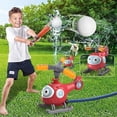 thumbnail image 2 of Juguete rociador de béisbol, lindos juguetes de agua de béisbol con forma de caracol con pelota y bate, juguetes de béisbol con salpicaduras de agua, rociador de agua de béisbol para jardín, patio y, 2 of 6