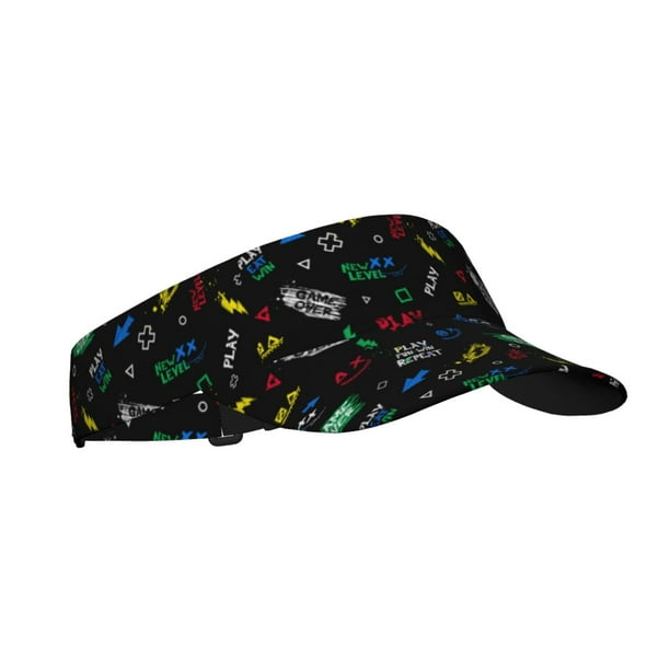 Balery Gamepads Gorra deportiva con visera ajustable para mujer y hombre (talla única)