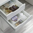 thumbnail image 5 of Sorbus Set of 5 Clear Plastic Drawer Storage Organizer Bins - Organization for Beauty, Kitchen, Office, 5 of 10