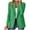 Green, variant on Hueook Fall Jackets for Women 2025 Women's Fashion Solid Button Suit Coat Long Sleeve Hatless Casual Coat Blouse Khaki S
