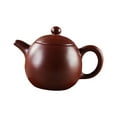 thumbnail image 2 of Colcolo Clay Teapot with Cover Redware Tea Pot for Kitchen Home and Hotel E, 2 of 8