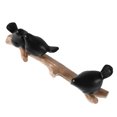 thumbnail image 1 of unbranded Gancho De Pared Negro Con En Resina Para Colgar Llaves Y Abrigos, 1 of 8
