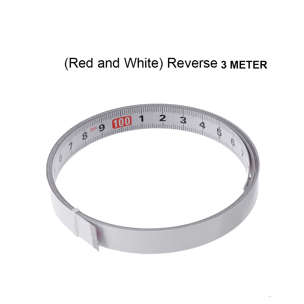Adhesive Backed Tape Measure Backing Miter Saw Track Metric Carbon