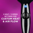 thumbnail image 7 of Conair 1875 Watt Pro Styler Hair Dryer with Ionic Conditioning Black Chrome, 7 of 7