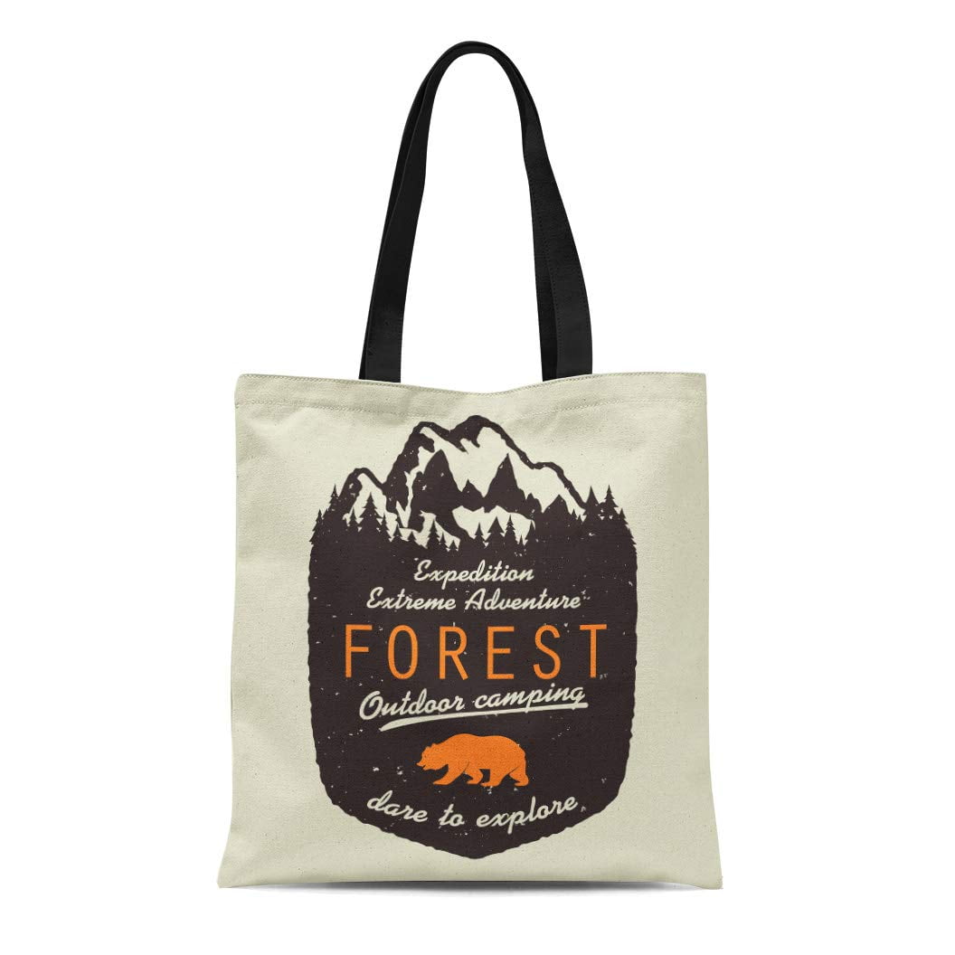 Pine Tree Forest Messenger Bag