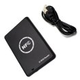 thumbnail image 3 of 2X IC RFID Card Reader RFID Copier Duplicator NFC Smart Card Reader Writer 13.56MHz Encrypted Programmer,2 x NFC Card Reader 2 x USB cable,Black, 3 of 8