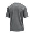 thumbnail image 7 of AHMOMEI Quick Dry Mens Workout Shirts Crew Neck Men's Short Sleeve Shirt Moisture Wicking Mens Shirts Casual Gray XXL, 7 of 7